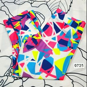 UNDER ARMOUR Cropped Leggings Activewear Colorful